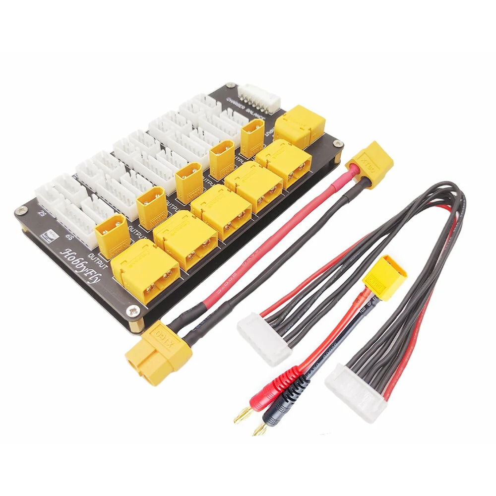 T60 XT30 Lipo Battery Parallel - đánh giá và giá Drone Battery Parallel Board