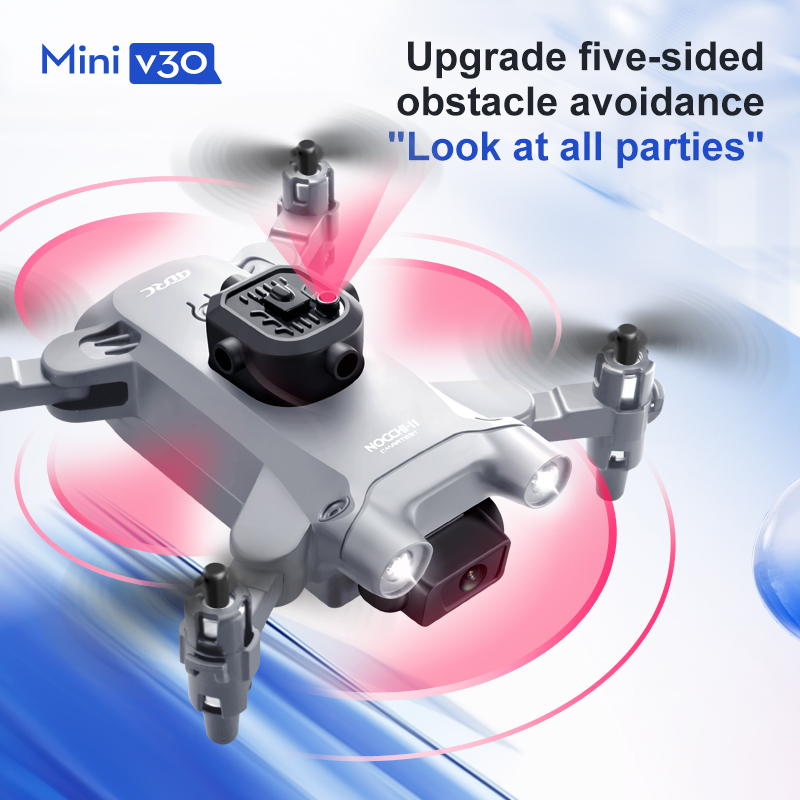 Mini V30 WiFi FPV Drone With 4 - đánh giá và giá Drone Battery Box
