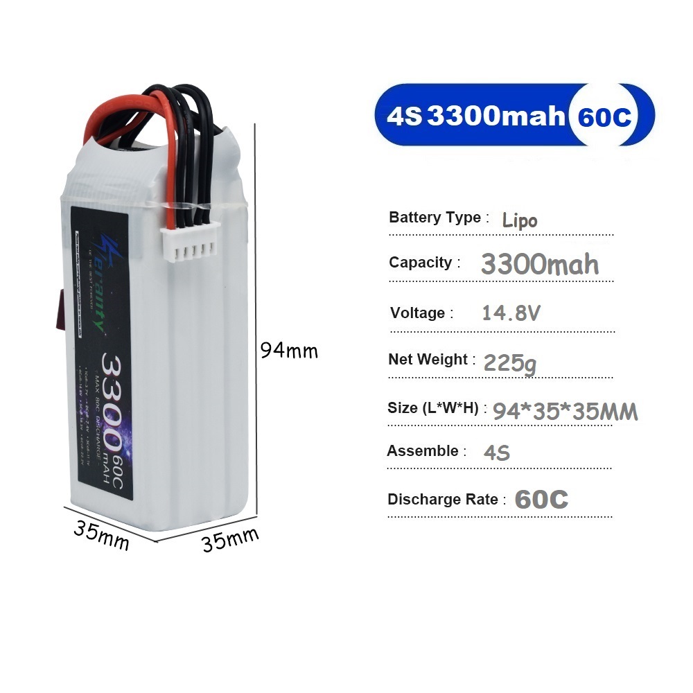 LiPo Rechargeable Battery 4S 3 - đánh giá và giá Drone Battery Connector