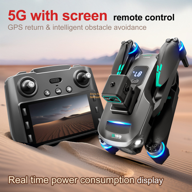 8K Dual Camera 5G WIFI FPV Rem - đánh giá và giá Drone Battery Box