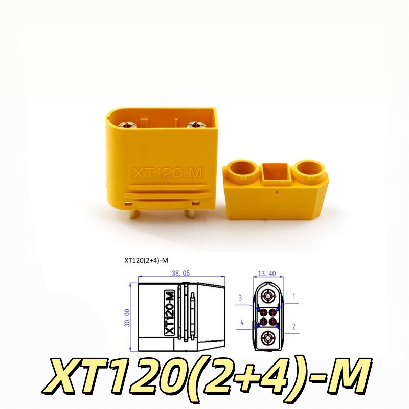 Amass Original XT120(2+4) Conn - đánh giá và giá Drone Battery High Voltage