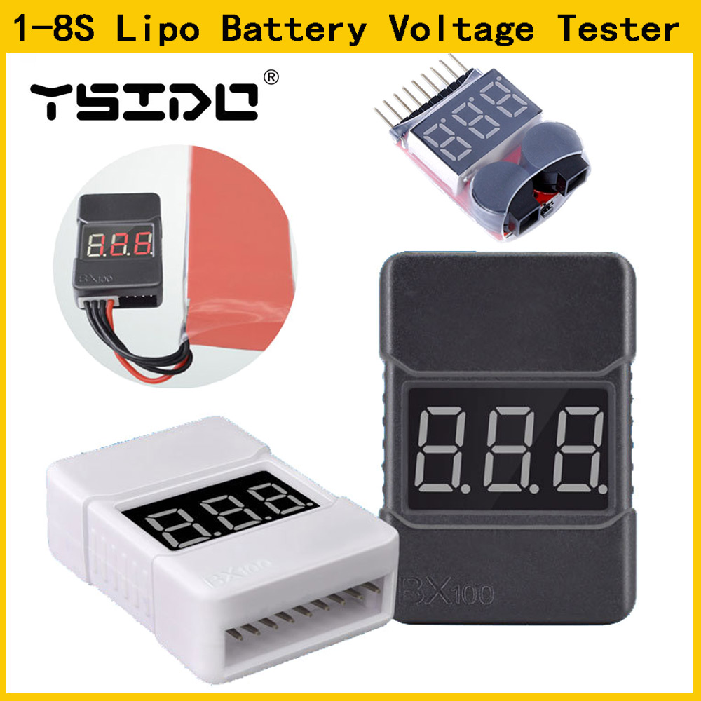 1-8S Lipo Battery Voltage Test - đánh giá và giá Drone Battery Voltage Checker