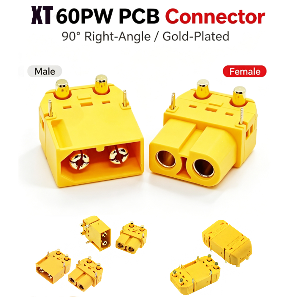 Amass XT60PW PCB Mount Connect - đánh giá và giá Drone Battery Connector