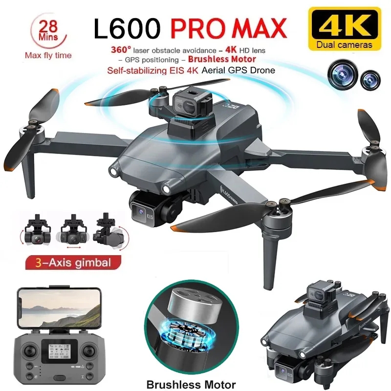 L600 PRO MAX GPS Drone Profess - đánh giá và giá Drone Battery Box