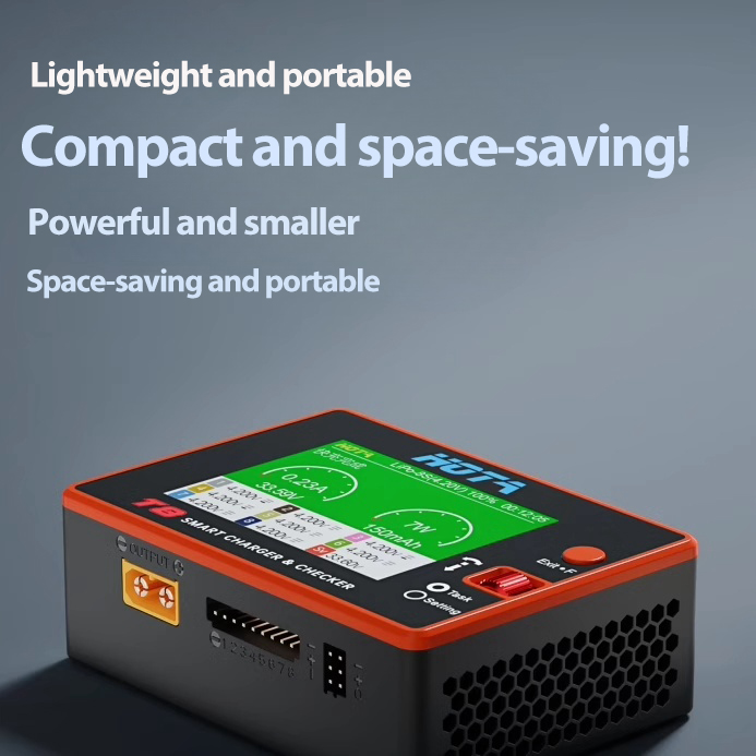 HOTA T8 Smart Balance Charger  - đánh giá và giá Drone Battery Smart
