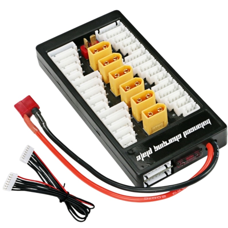 6 in 1 XT60 Parallel Charging  - đánh giá và giá Drone Battery Parallel Board