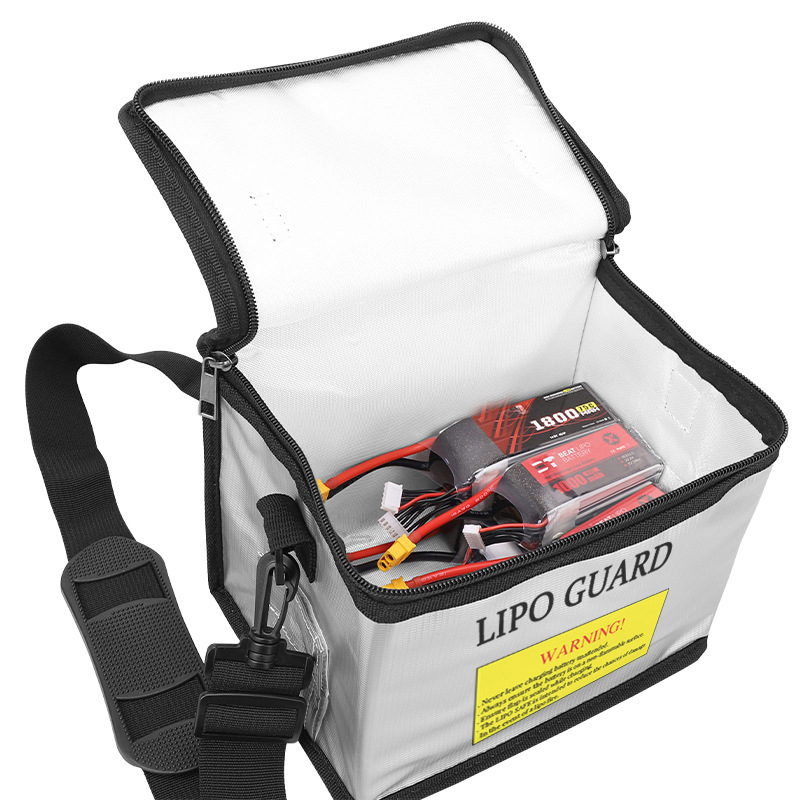 Lipo Battery Safety Bag Portab - đánh giá và giá Drone Battery Bag