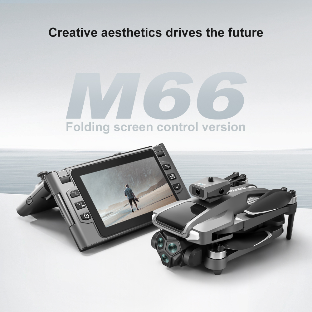 Foldable M66 RC Drone with 4.5 - đánh giá và giá Drone Battery Box