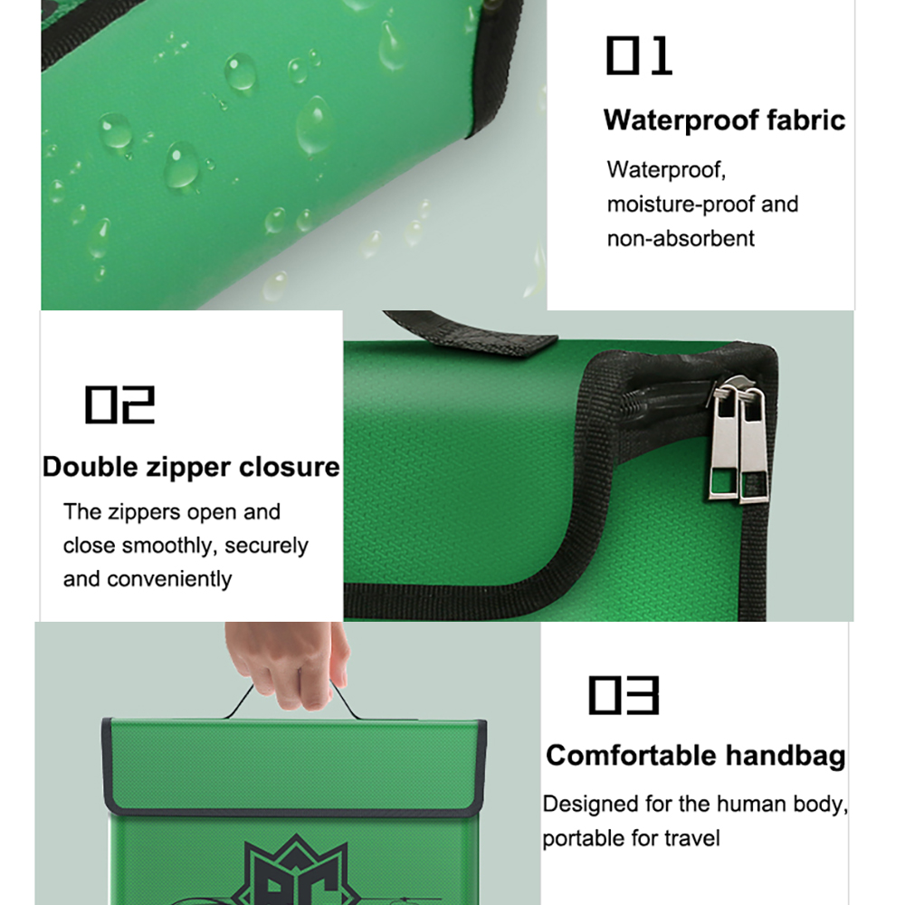 Ovonic LiPo Battery Safe Bag P - đánh giá và giá Drone Battery Bag
